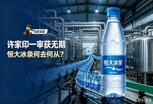 许家印被判无期，恒大冰泉何去何从？